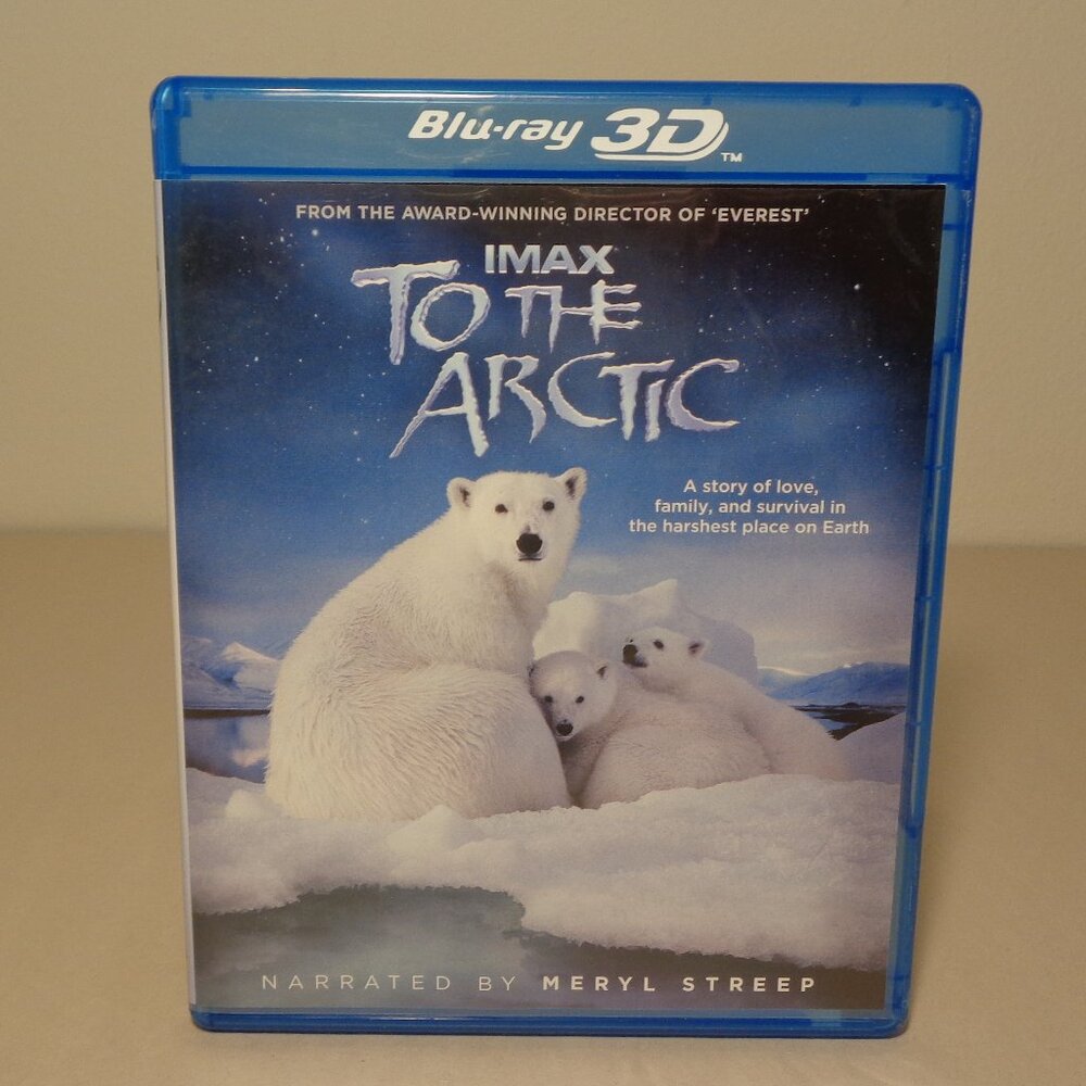 IMAX To The Actic / New Blu-ray Disc + Blu-ray 3D + DVD / 2 Disc Set